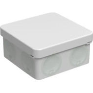 Коробка распаячная Greenel ОП 100х100х50 IP55 6 вводов , крышка на винтах