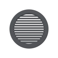 Решетка накл. ERA 16РКН, серая