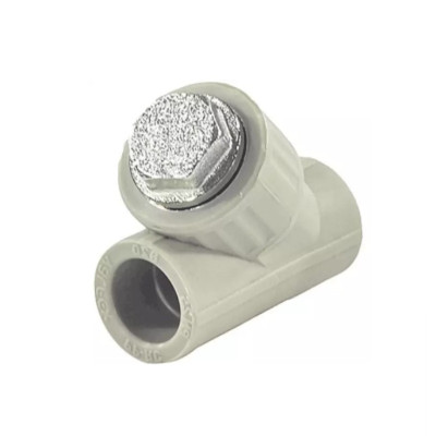 Фильтр PP-R серый сетчатый Дн32х45гр 10141032Г 036-0609 VALFEX