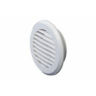 Решетка вентиляционная круглая с фланцем SANTREK AIR D=100 ПКР 145/100