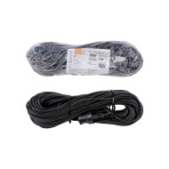 Удлинитель-шнур TDM ELECTRIC силовой народный ПВС 2200 Вт б/з, 40м, штепс. гнездо