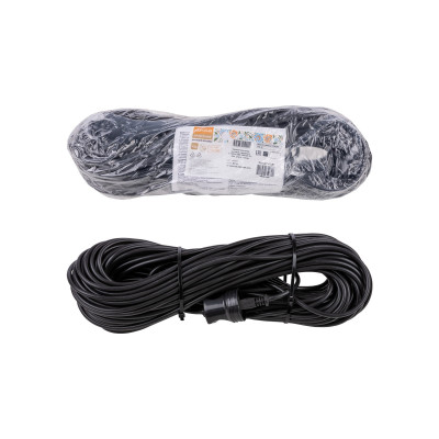 Удлинитель-шнур TDM ELECTRIC силовой народный ПВС 2200 Вт б/з, 40м, штепс. гнездо