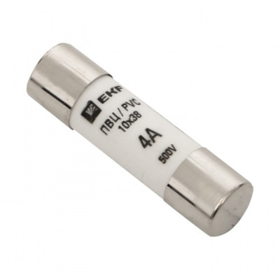 Плавкая вставка цилиндрическая EKF ПВЦ 10х38 4А