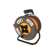 Удлинитель на катушке 4х30м с заземл. 16А IP44 ВЕМ-250 термо ПВС 3х1.5 розетки с защ. крышкой UNIVersal 9634174