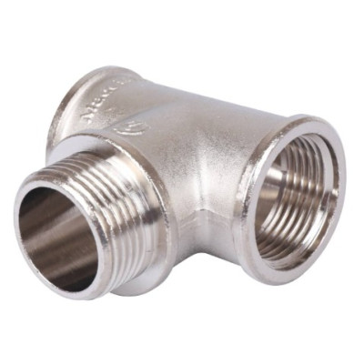 STOUT Sft-0065-000111 тройник внв никелированный 1"x1"x1" RG008T5OS2G0PS