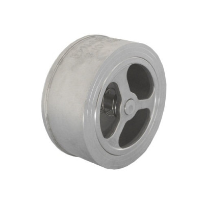 Обратный клапан межфланцевый тарельчатый нержавеющий Newkey, AISI304 DN 100 (4"), (CF8), PN25