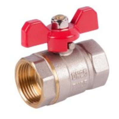 Шаровой кран SANEXT Ду 15, ВР 1/2" бабочка