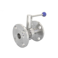 Затвор дисковый фланцевый нержавеющий, AISI304 DN25 (1"), (CF8), PN10