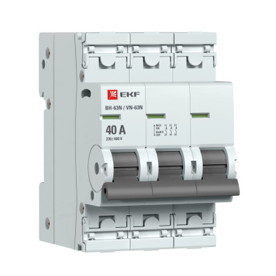 Выключатель нагрузки EKF PROxima 3П 40А ВН-63N