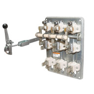 Рубильник TDM Electric РПС-2/1Л У3 TDM 250А левый привод без плавких вставок