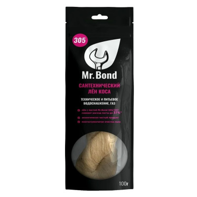 Сантехнический лён Mr.Bond 305 коса