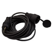 Удлинитель-шнур TDM ELECTRIC силовой каучук, КГ, IP44, штепс. гнездо с/з, 3500 Вт, 50 м Народный