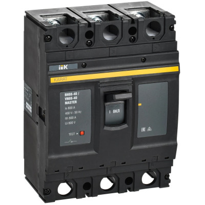 Выключатель-разъединитель IEK KARAT MASTER ВН88-40 3P 800А