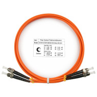 Оптический патч-корд ST-ST Cabeus FOP-62-ST-ST-2m 62,5/125 (ОМ1) 2 метра