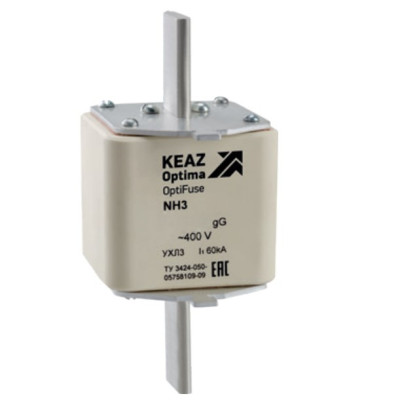 Вставка плавкая КЭАЗ OptiFuse NH3 315А габарит 3 400AC УХЛ3