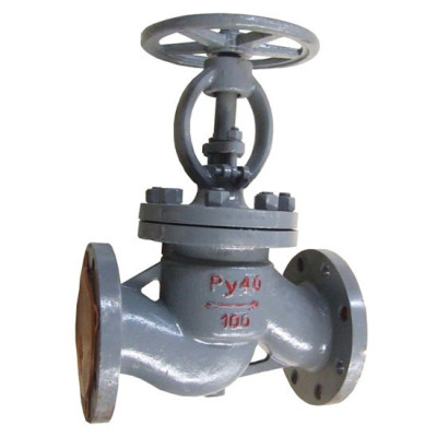 Клапан запорный Сантехкомплект сталь 15с22нж Ду80 Ру40 фл HJCN