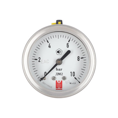 Манометр BD ДМ 2 063 Т (0-10) бар кл.1,5 G1/4 DIN CASE