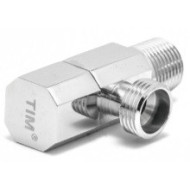 Кран шаровой 1/2х1/2 для подкл.с/т приборов (латунь,керамическая кран-букса ) TIM BL5822