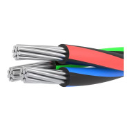 Провод СИП-2 -0,6/1 3х50+1х54,6 Кирскабель