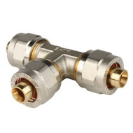 STOUT Тройник равнопроходный 16х16х16 винтовой SFS-0009-000016