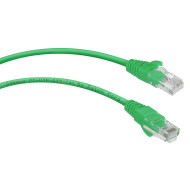 Патч-корд Rj-45 Cabeus PC-UTP-RJ45-Cat.5e-0.3m-GN кат.5е 0.3 метра зеленый