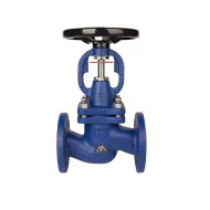 Вентиль запорный с сильфонным уплотнением Zetkama V234F-065 Ду65 Ру40 фланцевый - копия