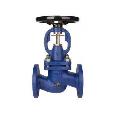 Вентиль запорный с сильфонным уплотнением Zetkama V234F-065 Ду65 Ру40 фланцевый - копия