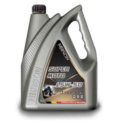 Моторное масло 4T NERSON SuperMoto synthetic 15W-50 4л