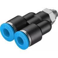 Y-тройник с цанговым зажимом и резьбой Festo QSY-M5-6