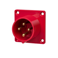 Вилка TDM 614 скрытая 3Р+РЕ 16А 380В IP44