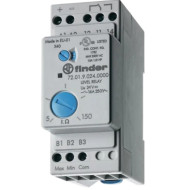 Реле контроля FINDER 72 уровня настраиваемый диапазон чувствительности 5…150кОм 240В AC выход 1CO 16А модульное 35мм IP20