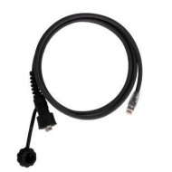 Индустриальный коммутационный шнур NIKOMAX U/UTP 4 пары, переходной, Кат.6 (Класс E), 250МГц, RJ45/8P8C(IP67)-RJ45/8P8C, T568B, многожильный, BC (чистая медь), 24AWG (7х0,195мм), с защитной крышкой, PUR, черный, 5м