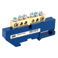 Шина нулевая на DIN-изол. ШНИ-8х12-6-Д-С IEK