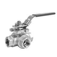 Кран шаровой 1-1/2" 3WAYL316-PPM040