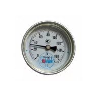 Термометр биметалл ТБ63 160С Дк63 L=100 G1/2" осев Метер