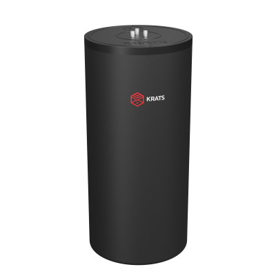 Бойлер косвенного нагрева напольный KRATS 160 PREMIUM черный (нерж.,объем 112л,произв.922л/час при 40°C)