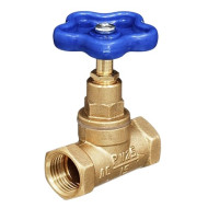 Клапан запорный латунь БАЗ 15б3р Ду50 Ру25 м/м