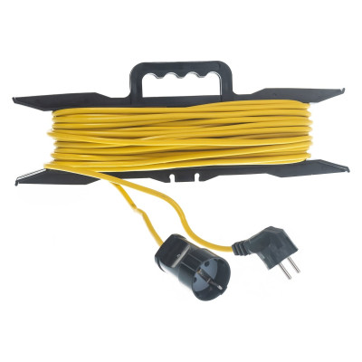 Удлинитель-шнур на рамке 1х20м с заземл. 10А IP20 2.2кВт Союз 481S-5302