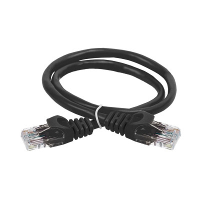 Коммутационный шнур ITK кат. 6 UTP PVC 3м черный