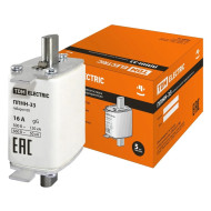 Плавкая вставка предохранителя TDM ППНН-33 габ.00, 16А