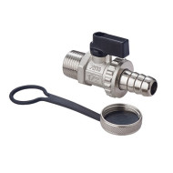 Кран дренажный MVI 1/2" наружная-штуцер