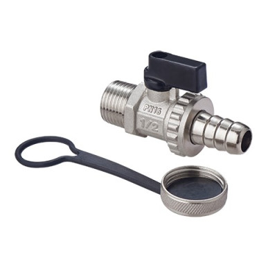 Кран дренажный MVI 1/2" наружная-штуцер