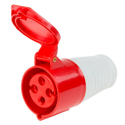 Розетка Rexant 224 переносная 3Р+РЕ 32А 380В IP44