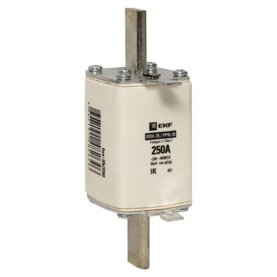 Предохранитель EKF ППН-33 250/250А габарит 1