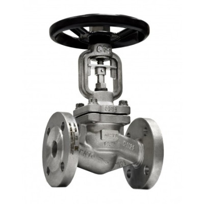 Вентиль запорный с сильфонным уплотнением АСТА серии В343 DN15 PN40