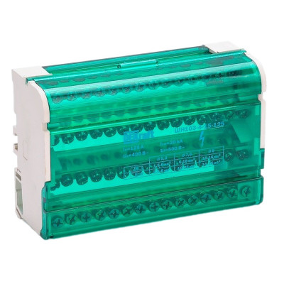 Кросс-модуль Dekraft на DIN-рейку 4х15 групп, 125А ШН-103