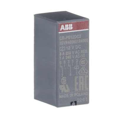 Реле ABB CR-P024DC2 24B DC 2ПК (8A) 1SVR405601R1000