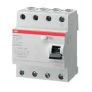 Выключатель дифференциального тока 4-модульный ABB FH204AC-25/0,3