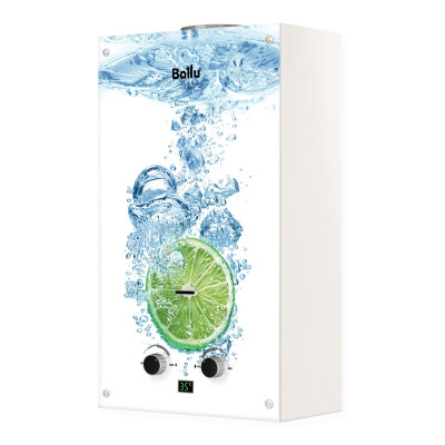 Колонка газовая Ballu Fiery Glass GWH 10 Lime