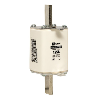 Предохранитель EKF ППН-33 250/125А габарит 1